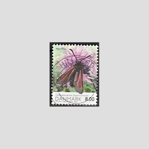 FRIMRKER DANMARK | 2009 - AFA 1573 - Danmarks natur II - 8,00 Kr. flerfarvet - Pragt Stemplet