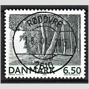 FRIM�RKER DANMARK | 2002 - AFA 1317 - Landskabsbilleder - 6,50 Kr. Langeland - Pragt Stemplet