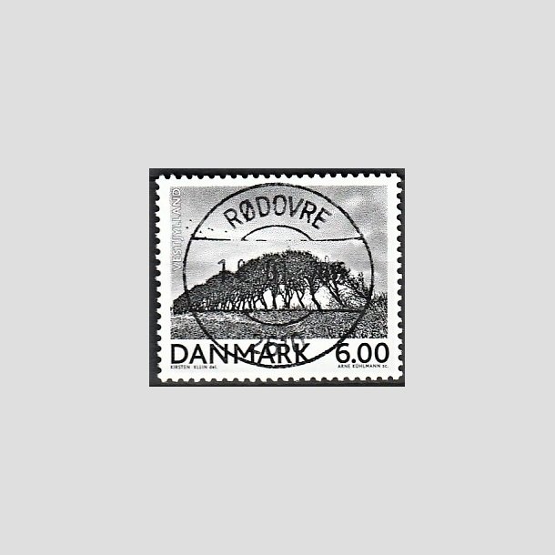 FRIMRKER DANMARK | 2002 - AFA 1316 - Landskabsbilleder - 6,00 Kr. Vestjylland - Pragt Stemplet