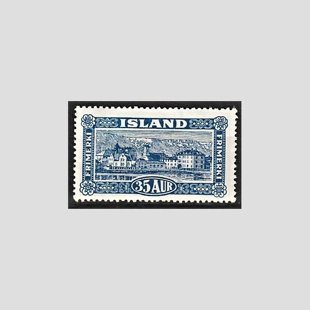 FRIMRKER ISLAND | 1925 - AFA 117 - Landskabsserie - 35 aur bl - Ubrugt 