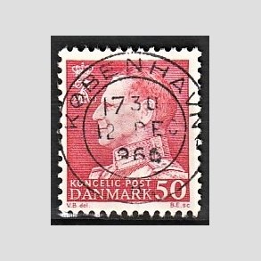 FRIMRKER DANMARK | 1965 - AFA 432 - Fr. IX 50 re rd - Lux Stemplet