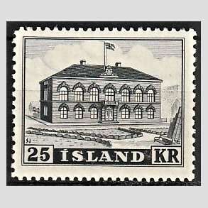 FRIMRKER ISLAND | 1952 - AFA 278 - Altingets bygning - 25 kr. gr - Ubrugt