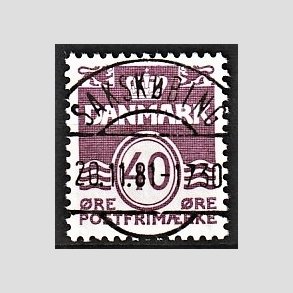 FRIM�RKER DANMARK | 1981 - AFA 742 - B�lgelinie 40 �re violet - Lux Stemplet 