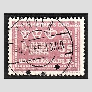 FRIM�RKER DANMARK | 1964 - AFA 427 - Frim�rkets dag 25 �r - 35 �re rosalilla - Pragt Stemplet