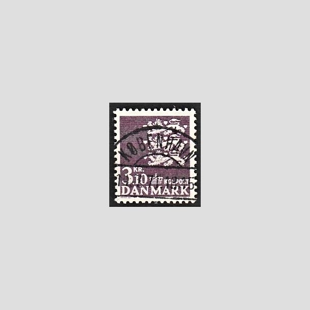 FRIMRKER DANMARK | 1970 - AFA 501 - Rigsvben 3,10 Kr. violet - Pragt Stemplet