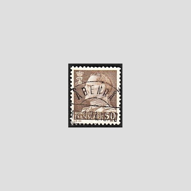 FRIMRKER DANMARK | 1967 - AFA 460 - Fr. IX 50 re brun - Lux Stemplet