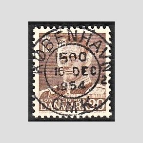 FRIMRKER DANMARK | 1950 - AFA 320 - Fr. IX 20 re brun - Lux Stemplet