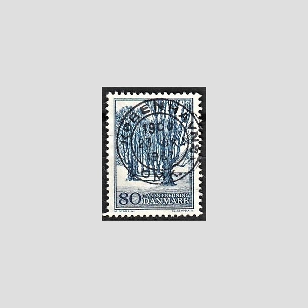 FRIMRKER DANMARK | 1966 - AFA 446 - Holte All - 80 re bl - Lux Stemplet