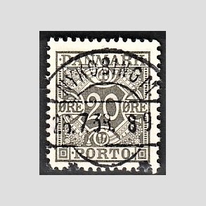 FRIMRKER DANMARK | 1934 - AFA 29 - 20 re gr - Lux Stemplet