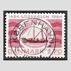 FRIM�RKER DANMARK | 1984 - AFA 800 - S�kortarkivet 200 �r - 2,70 Kr. r�d - Pragt Stemplet K�benhavn