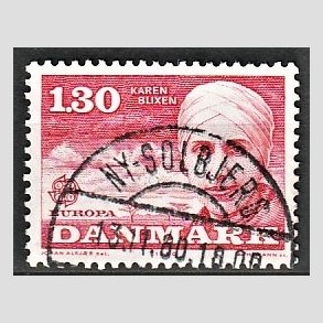 FRIMRKER DANMARK | 1980 - AFA 695 - Europamrker - 1,30 Kr. rd - Pragt Stemplet