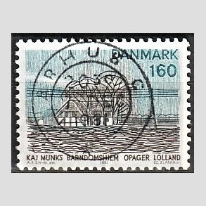 FRIM�RKER DANMARK | 1981 - AFA 732 - Sj�lland og �er - 160 �re flerfarvet - Pragt Stemplet