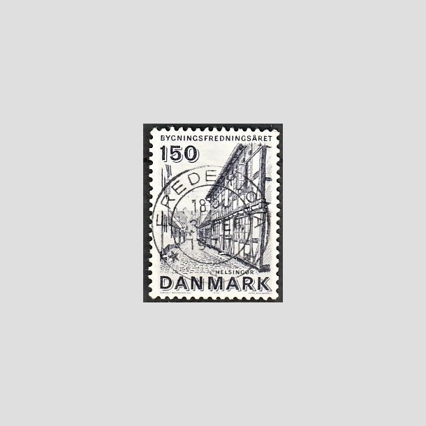 FRIMRKER DANMARK | 1975 - AFA 593 - Bygningsfredning - 150 re blgr - Pragt Stemplet Fredericia