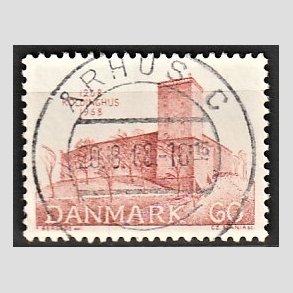 FRIM�RKER DANMARK | 1968 - AFA 471 - Koldinghus slot 700 �r - 60 �re r�d - Pragt Stemplet
