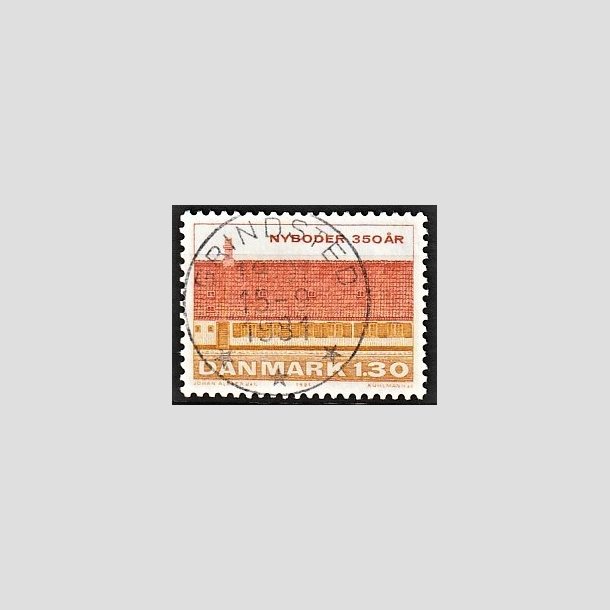FRIMRKER DANMARK | 1981 - AFA 725 - Nyboder 350 r - 1,30 Kr. flerfarvet - Pragt Stemplet Grindsted