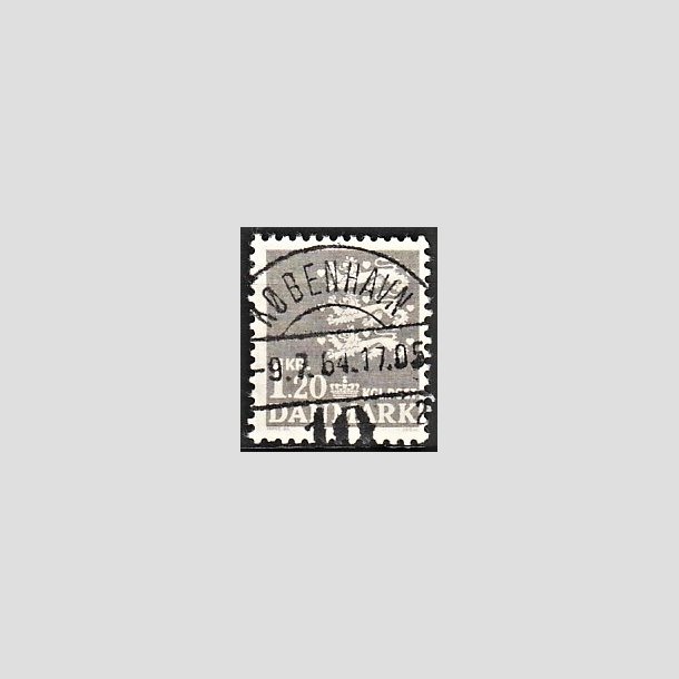 FRIMRKER DANMARK | 1962 - AFA 403 - Rigsvben 1,20 Kr. gr - Lux Stemplet 