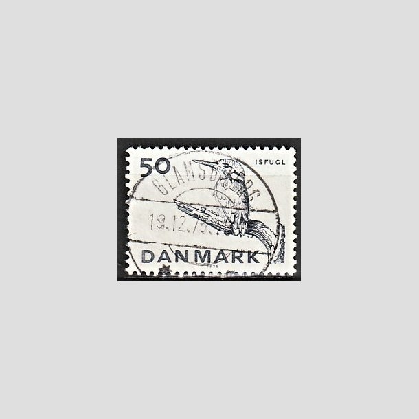 FRIMRKER DANMARK | 1975 - AFA 601 - Truede dyr - 50 re grbl - Pragt Stemplet Glamsbjerg