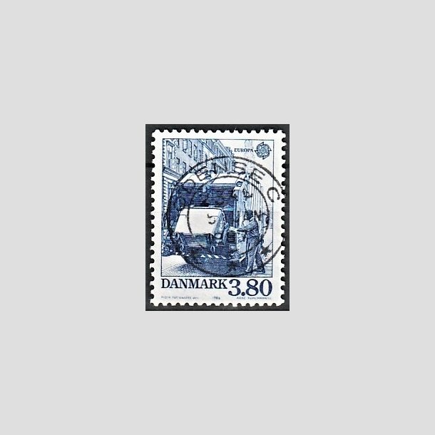 FRIMRKER DANMARK | 1986 - AFA 871 - Europamrker Natur- og milj - 3,80 Kr. bl - Pragt Stemplet Odense C