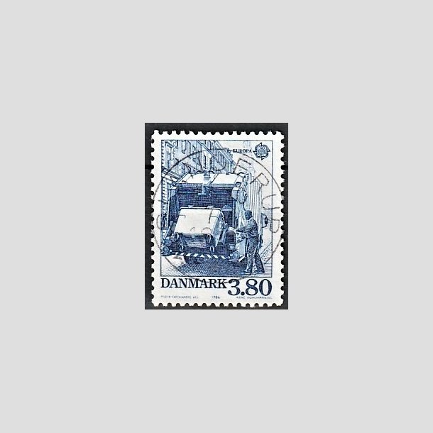 FRIMRKER DANMARK | 1986 - AFA 871 - Europamrker Natur- og milj - 3,80 Kr. bl - Pragt Stemplet