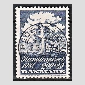 FRIMRKER DANMARK | 1981 - AFA 736 - Internationalt handicapr - 2,00 Kr. + 20 re bl - Pragt Stemplet Frederikssund