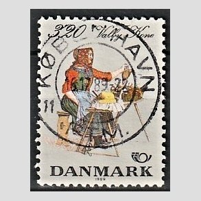 FRIM�RKER DANMARK | 1989 - AFA 936 - Folkedragter - 3,20 Kr. flerfarvet - Pragt Stemplet