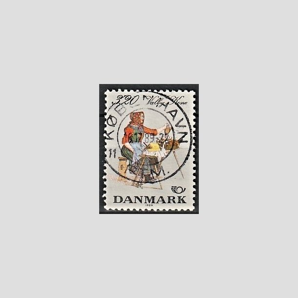 FRIMRKER DANMARK | 1989 - AFA 936 - Folkedragter - 3,20 Kr. flerfarvet - Pragt Stemplet