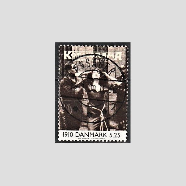 FRIMRKER DANMARK | 2000 - AFA 1237 - 1900-tallet serie 1 - 5,25 Kr. flerfarvet - Pragt Stemplet Ansager