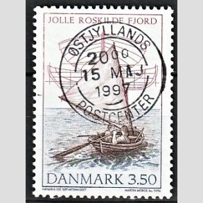 FRIM�RKER DANMARK | 1996 - AFA 1119 - Danske tr�joller - 3,50 Kr. flerfarvet - Pragt Stemplet