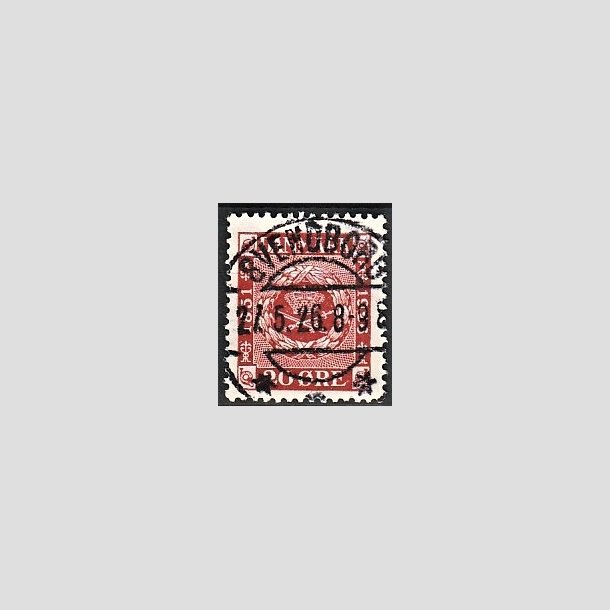 FRIMRKER DANMARK | 1926 - AFA 155 - Frimrkets 75 rs jubilum 20 re rd - Lux Stemplet