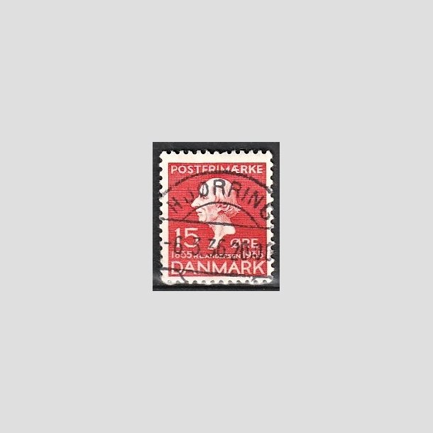 FRIMRKER DANMARK | 1935 - AFA 226 - H. C. Andersen 15 re rd - Lux Stemplet Hjrring