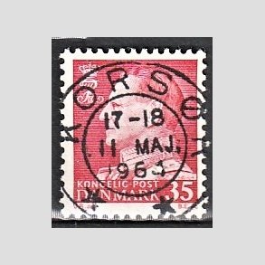FRIMRKER DANMARK | 1963 - AFA 415 - Fr. IX 35 re rd - Lux Stemplet