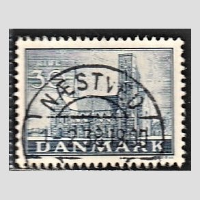 FRIM�RKER DANMARK | 1936 - AFA 233 - Reformationen 30 �re bl� - Lux Stemplet N�stved