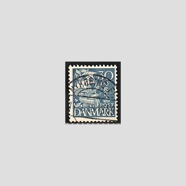 FRIMRKER DANMARK | 1934 - AFA 215 - Karavel 30 re bl Type I - Lux Stemplet