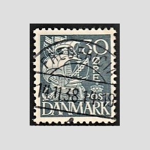FRIM�RKER DANMARK | 1934 - AFA 215 - Karavel 30 �re bl� Type I - Lux Stemplet