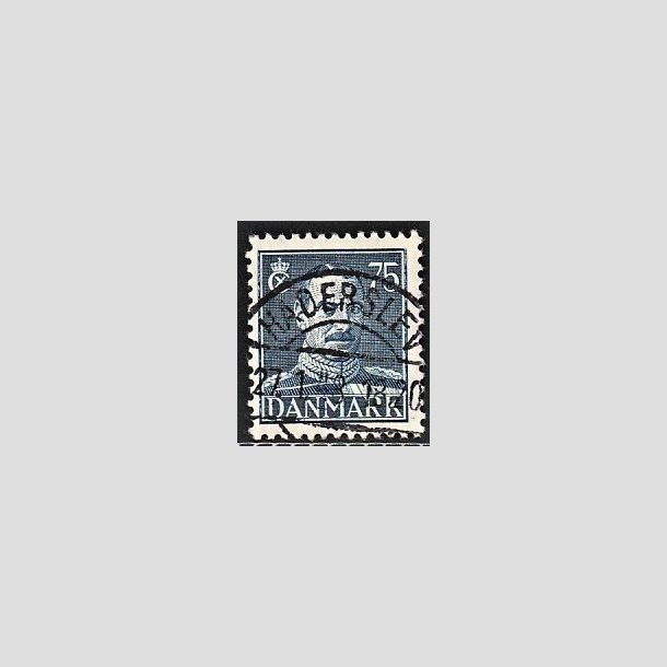 FRIMRKER DANMARK | 1946 - AFA 297 - Chr. X 75 re mrkbl - Lux Stemplet Haderslev