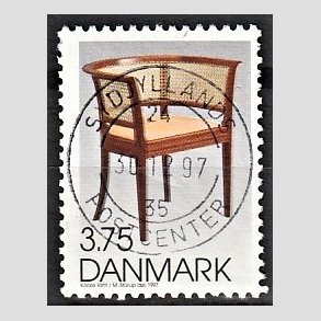 FRIM�RKER DANMARK | 1997 - AFA 1160 - Dansk design - 3,75 Kr. flerfarvet - Pragt Stemplet
