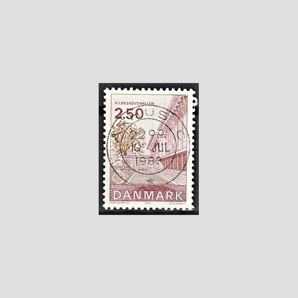 FRIMRKER DANMARK | 1983 - AFA 778 - EU Bygningskunst - 2,50 Kr. rd/rdbrun - Pragt Stemplet