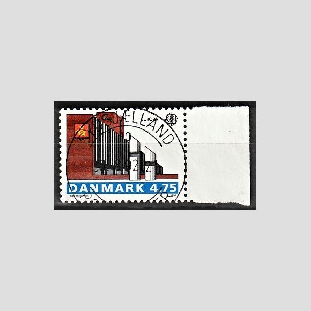 FRIMRKER DANMARK | 1990 - AFA 965 - Europamrker - 4,75 Kr. flerfarvet - Lux Stemplet