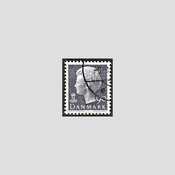 FRIMRKER DANMARK | 1979 - AFA 676 - Dronning Margrethe - 90 re blgr - Stemplet