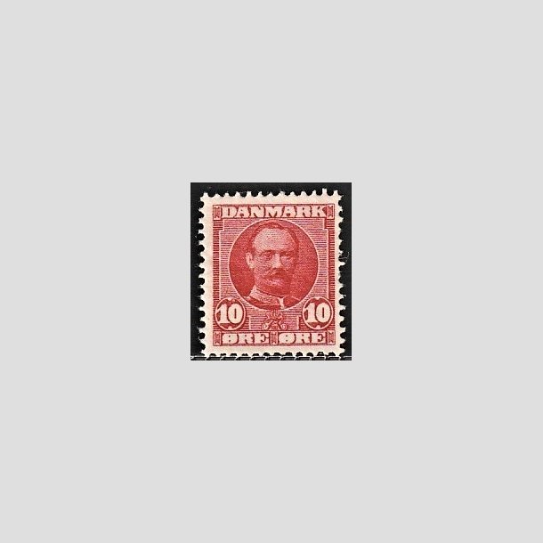 FRIMRKER DANMARK | 1907 - AFA 55 - Frederik VIII 10 re rd - Postfrisk