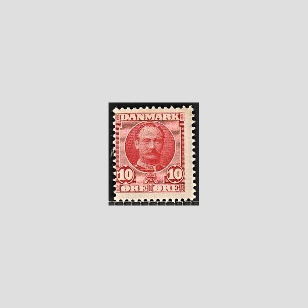 FRIMRKER DANMARK | 1907 - AFA 55 - Frederik VIII 10 re rd - Postfrisk