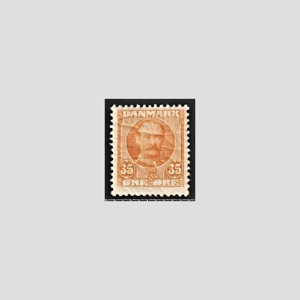 FRIMRKER DANMARK | 1912 - AFA 63 - Frederik VIII 35 re orange - Postfrisk