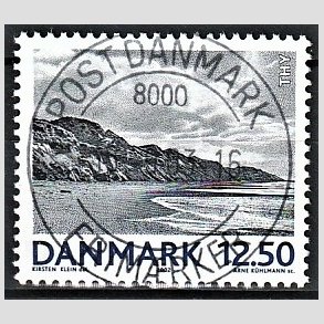 FRIM�RKER DANMARK | 2002 - AFA 1318 - Landskabsbilleder - 12,50 Kr. Thy - Pragt Stemplet