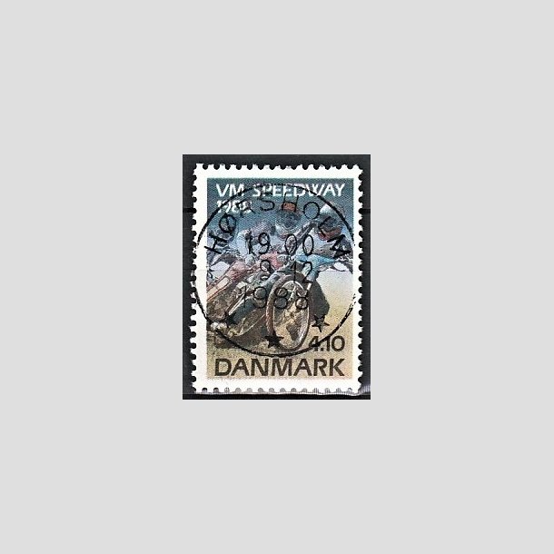 FRIMRKER DANMARK | 1988 - AFA 914 - WM i Speedway - 4,10 Kr. flerfarvet - Pragt Stemplet Hrsholm