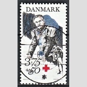 FRIMRKER DANMARK | 1994 - AFA 1069 - Prins Henrik 60 r. - 3,75 Kr. + 50 re flerfarvet - Pragt Stemplet