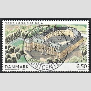 FRIM�RKER DANMARK | 2004 - AFA 1393 - Frederiksberg Slot - 6,50 Kr. flerfarvet - Pragt Stemplet