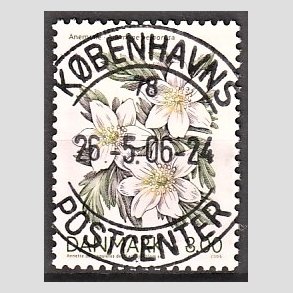 FRIM�RKER DANMARK | 2006 - AFA 1458 - For�rsblomster - 8,00 Kr. Anemone - Pragt Stemplet