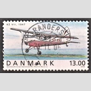FRIM�RKER DANMARK | 2006 - AFA 1481 - Ellehammer - 13,00 Kr. flerfarvet - Pragt Stemplet