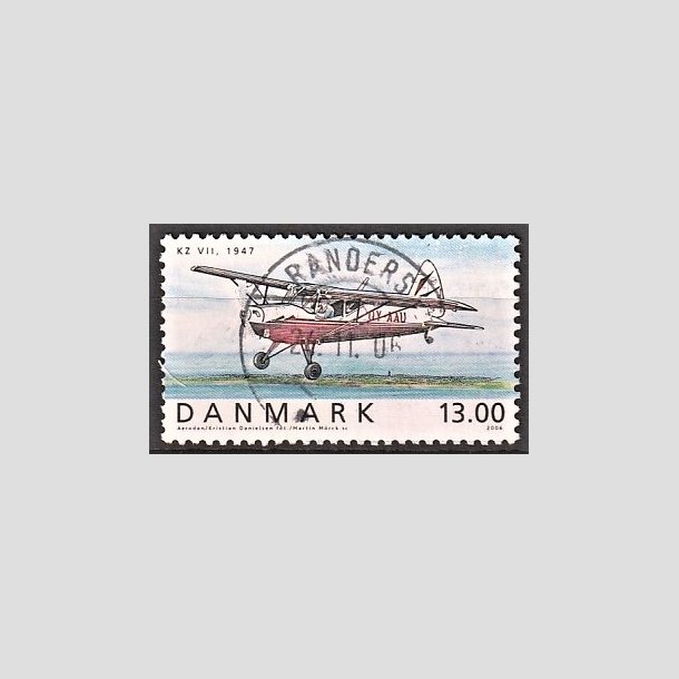 FRIMRKER DANMARK | 2006 - AFA 1481 - Ellehammer - 13,00 Kr. flerfarvet - Pragt Stemplet