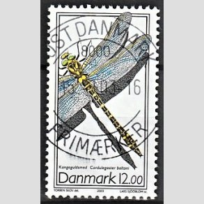 FRIM�RKER DANMARK | 2003 - AFA 1354 - Instekter. - 12,00 Kr. Kongeguldsmed - Pragt Stemplet